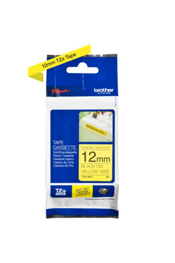 PTOUCH Band, strong/adh. schwarz/gelb - Image 1