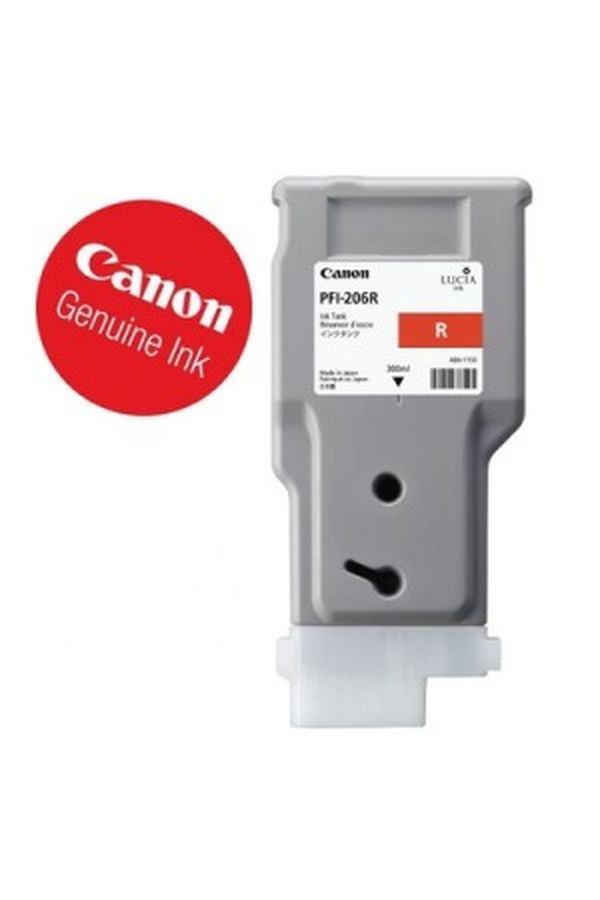 Canon Tinte PFI-206 300ml red - Image 1