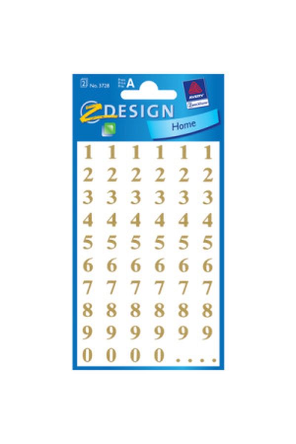 AVERY ZW. Z-DESIGN Letters gold - Image 1