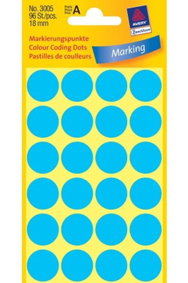 AVERY ZW. Markierungspunkte blau - Image 1