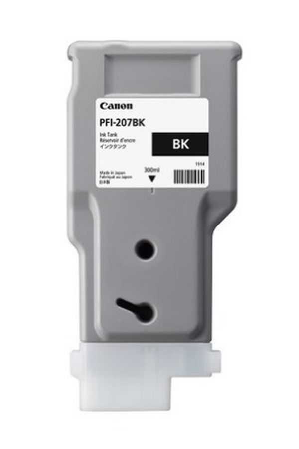 Canon Tinte PFI-207 300ml black - Image 1