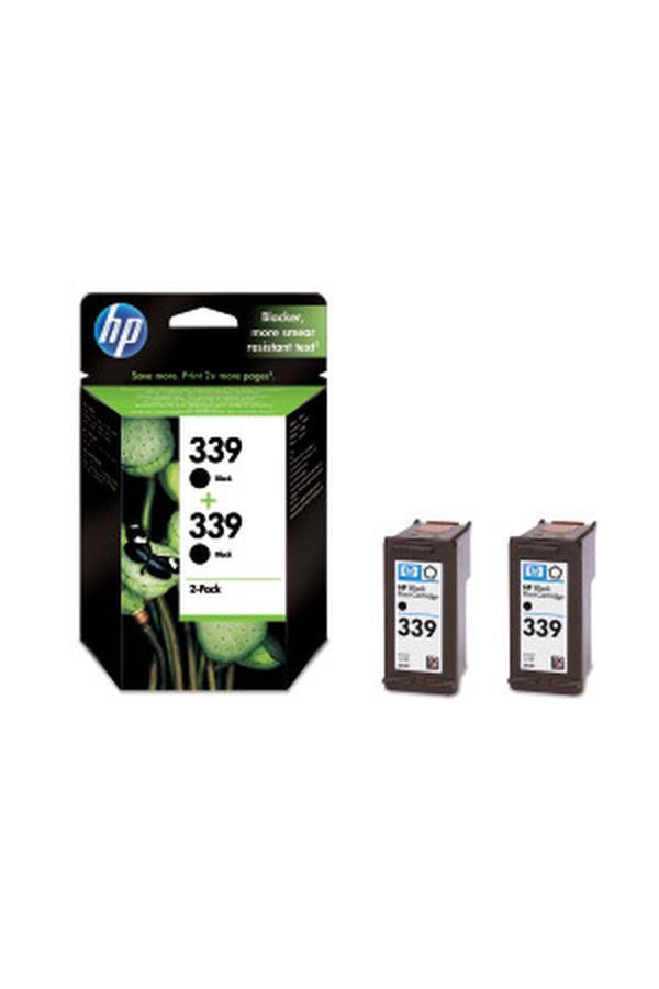 HP Tinte No.339 black doppelpack - Image 1