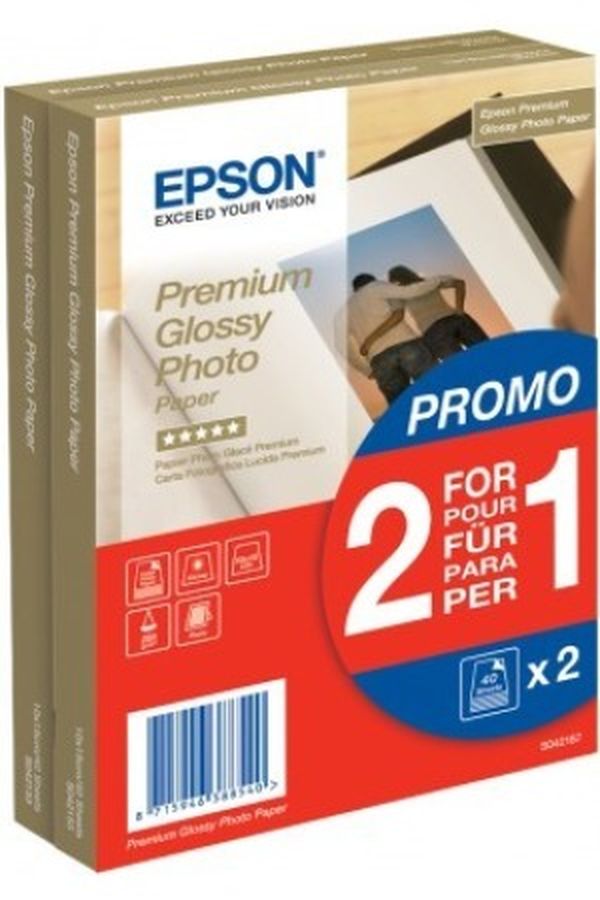 EPSON Premium Glossy Photo 10x15cm - Image 1