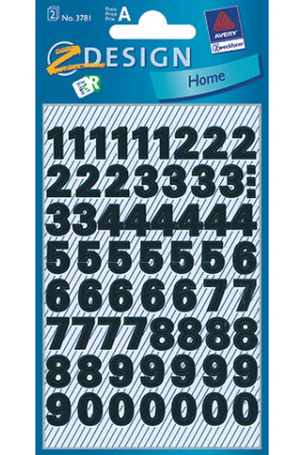 AVERY ZW. Z-DESIGN Letters schwarz - Image 1