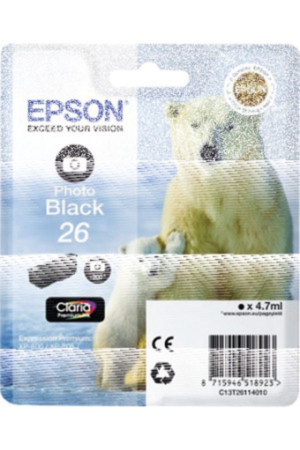 EPSON Tintenpatrone HY photo schwarz - Image 1