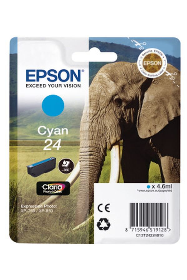 EPSON Tintenpatrone cyan - Image 1