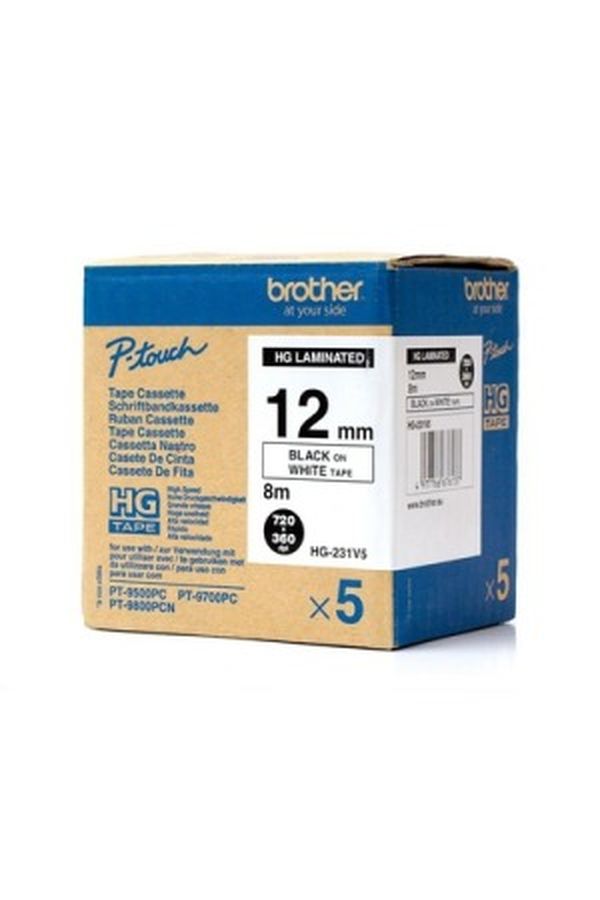 PTOUCH Band, High-Grade schwarz/weiss - Image 1