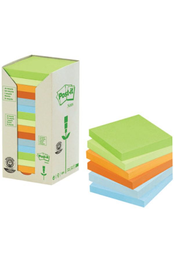 POST-IT Haftnotizen Recycling 76x76mm - Image 1