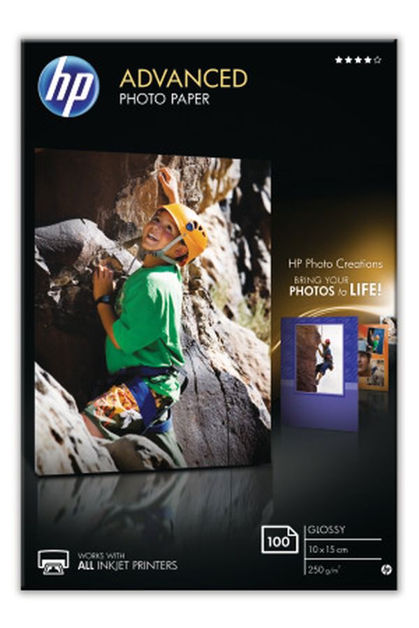 HP Advanced Glossy Photo 10x15cm - Image 1