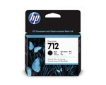 HP Tinte No.712 80ml black - Thumbnail 1