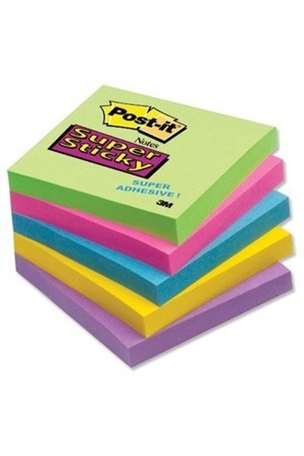 POST-IT Block Super Sticky 76x76mm - Image 1