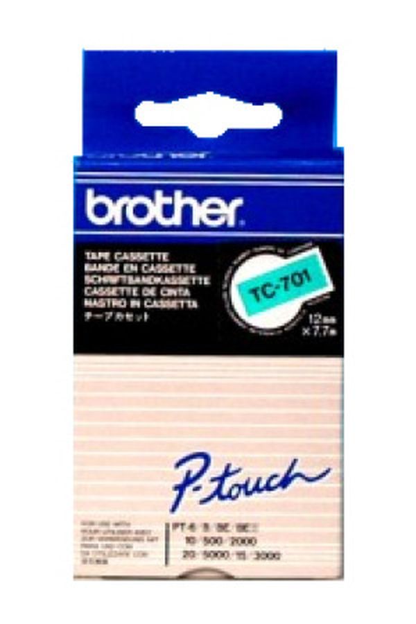 PTOUCH Band, laminiert schwarz/grün - Image 1