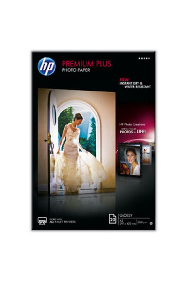 HP Fotopapier Premium Plus A3 - Image 1
