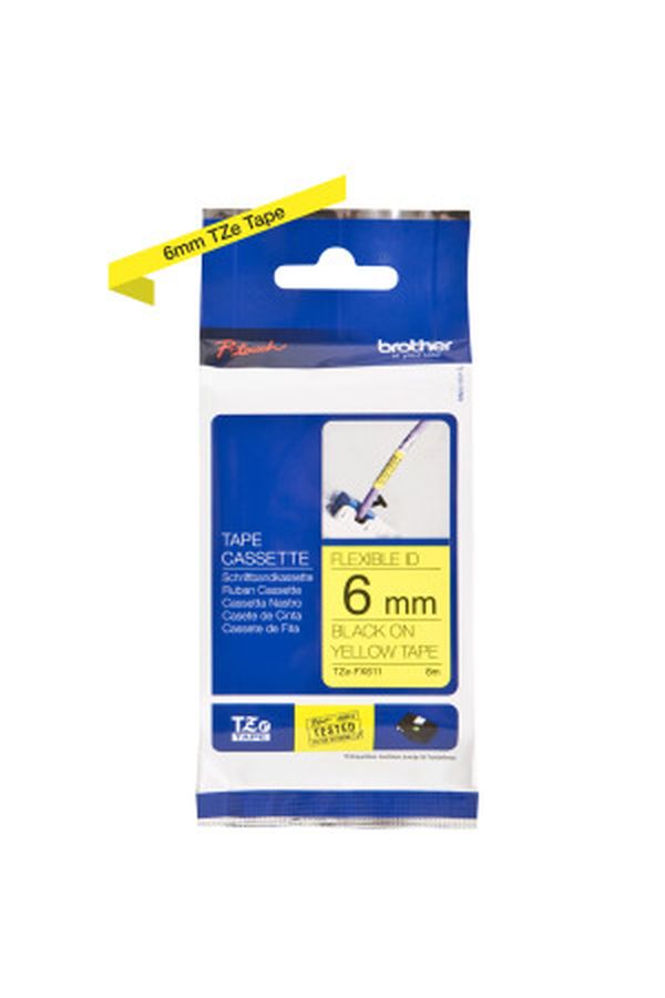 PTOUCH Flexitape lamin. schwarz/gelb - Image 1