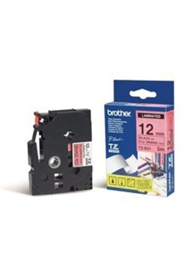 PTOUCH Band, lam.,fluor. schw./orange - Image 1