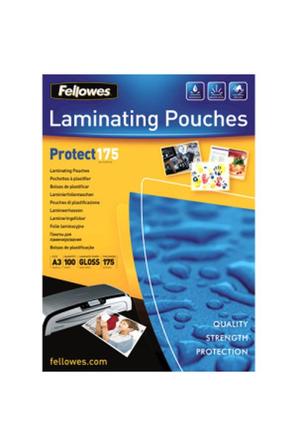FELLOWES Folientasche 175mic A3 - Image 1