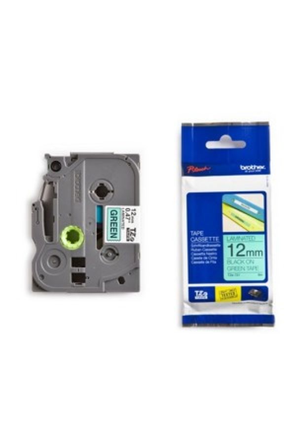 PTOUCH Band, laminiert schwarz/grün - Image 1