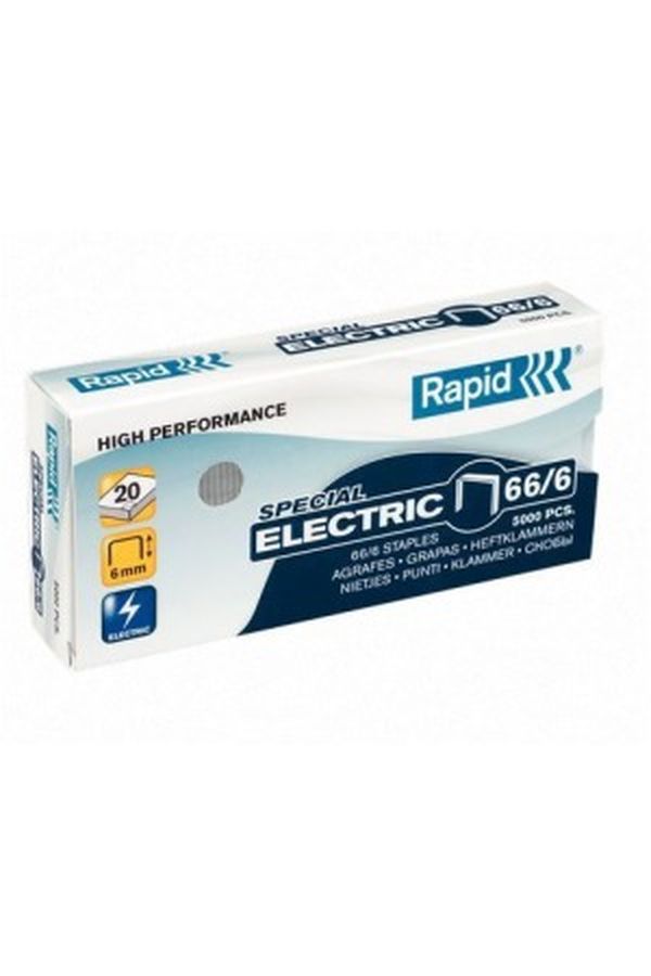 RAPID Heftklammern 66/6 verzinkt - Image 1