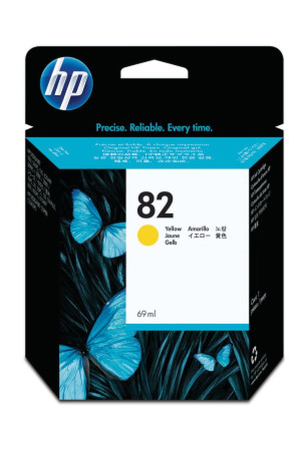 HP Tinte No.82 69ml yellow Schnäppchen - Image 1