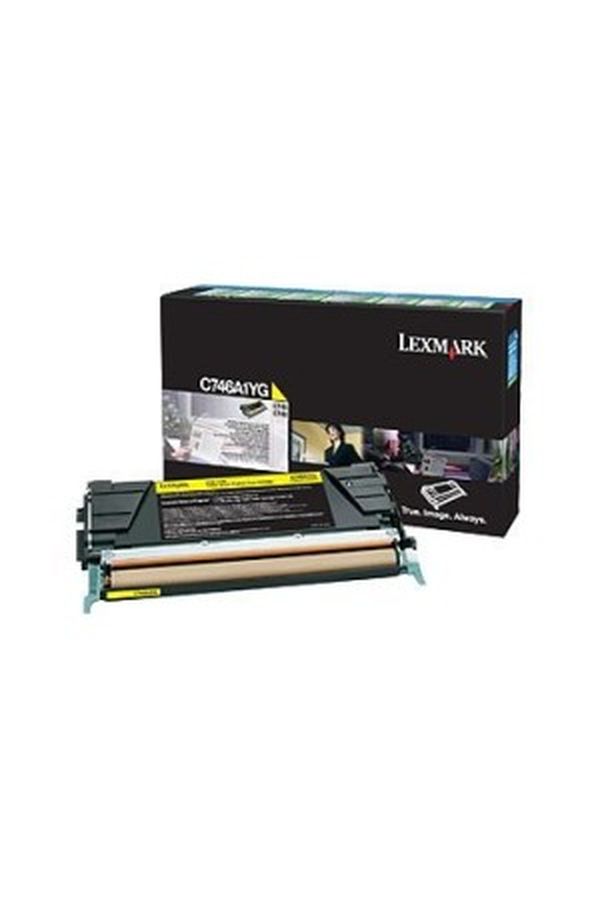 LEXMARK Toner-Modul return yellow - Image 1