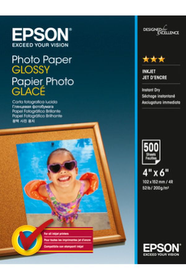 EPSON Photo Paper Glossy 10x15cm - Image 1