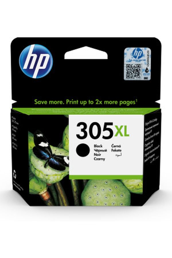 HP Tintenpatrone 305XL schwarz 240 Seiten - Image 1