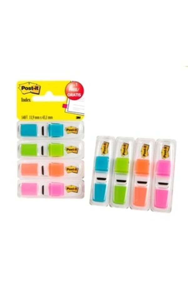 POST-IT Index Tabs Clear 43.2x11.9mm - Image 1