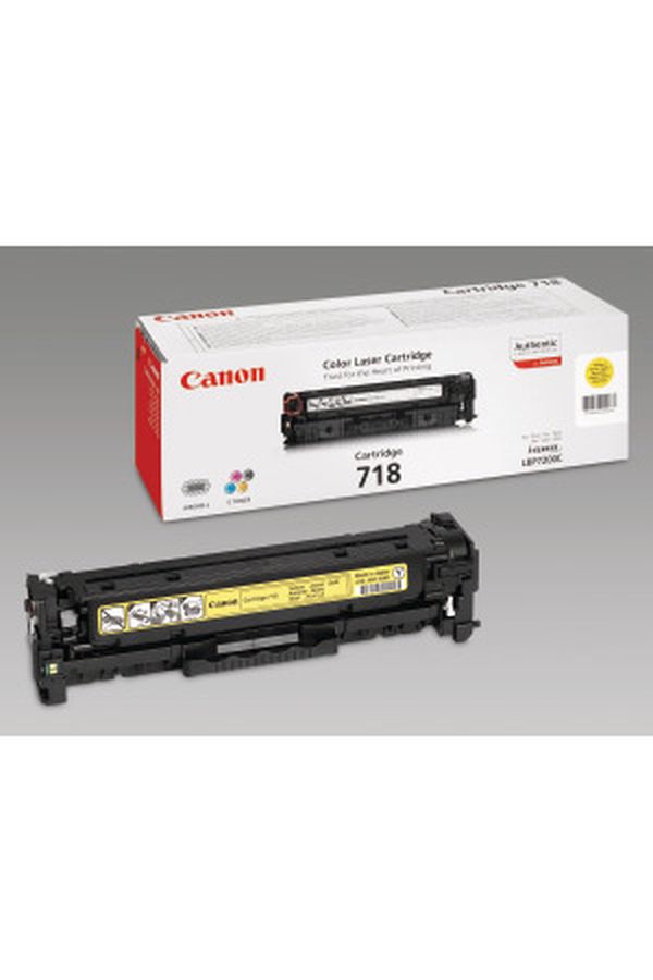 Canon Toner 718 yellow 2'900s. - Image 1