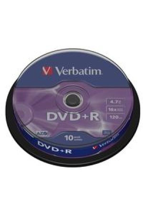 VERBATIM DVD+R Spindle 4.7GB - Image 1