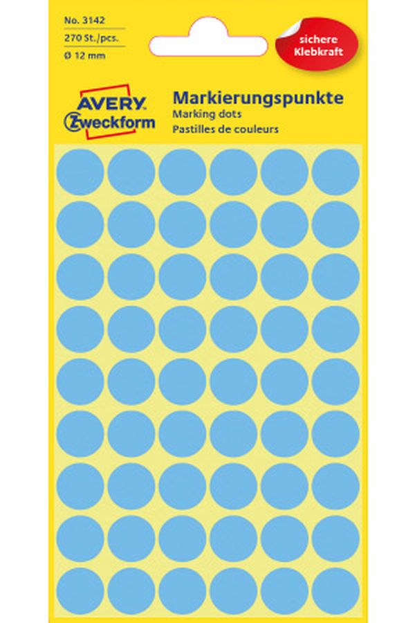 AVERY ZW. Markierungspunkte blau - Image 1