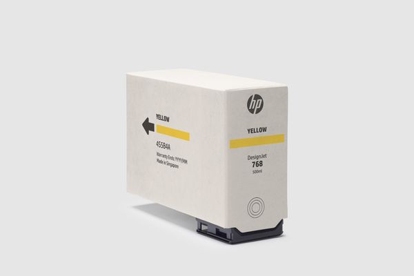 HP Tinte No.768 500ml yellow - Image 1