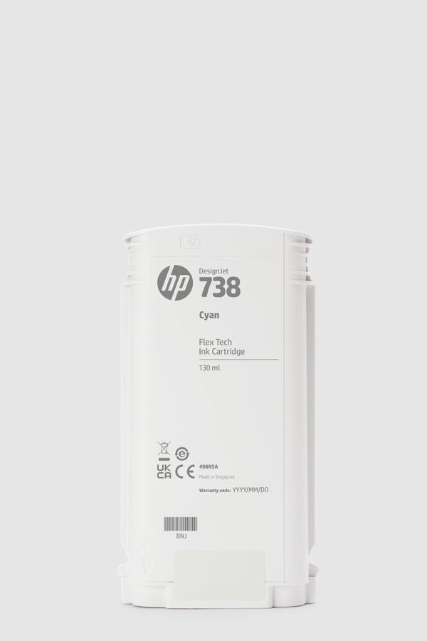 HP Tinte No.738 130ml cyan - Image 2