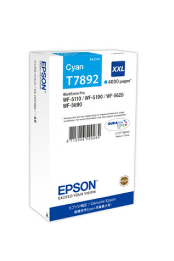EPSON Tintenpatrone XXL cyan - Image 1