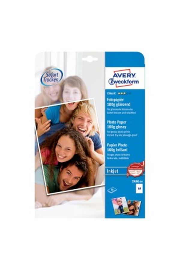 AVERY ZW. Classic InkJet Photo Papier A4 - Image 1