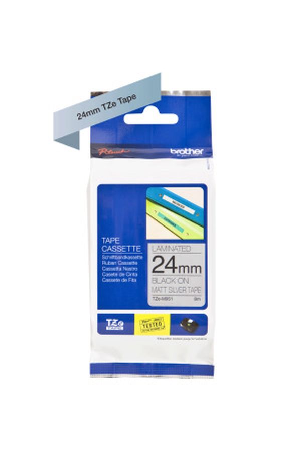 PTOUCH Flexit.lam.schwarz/matt-silber - Image 1