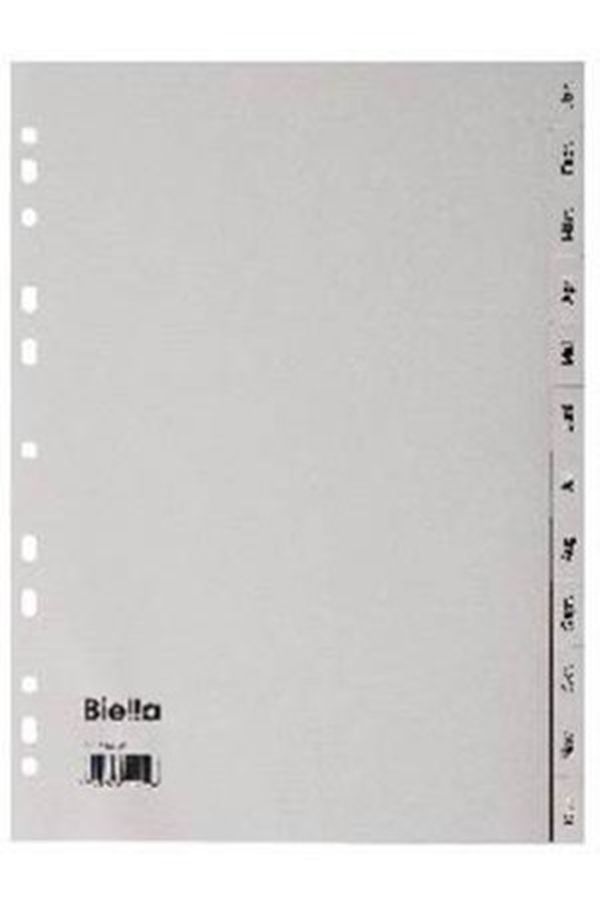 BIELLA Register PP grau A4 - Image 1