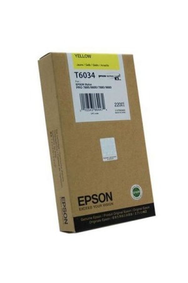 Epson Tinte 220 ml yellow - Image 1